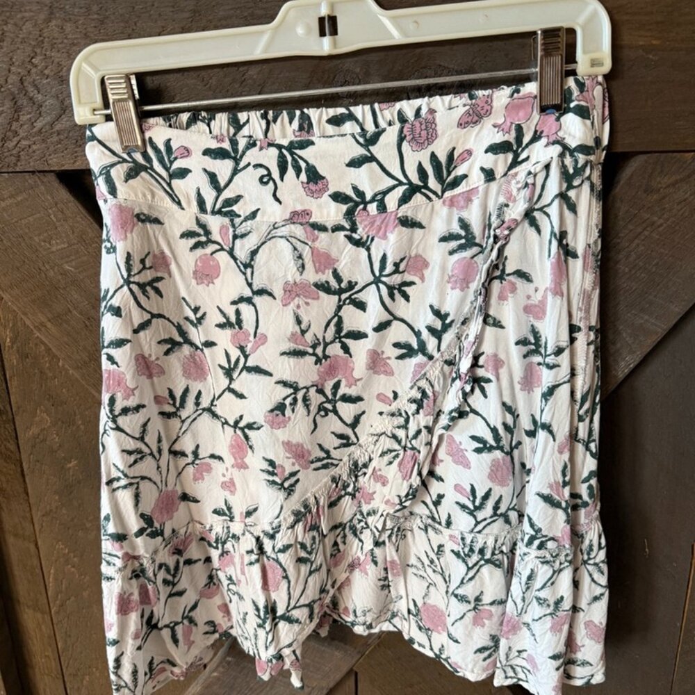 Shore Floral Skirt